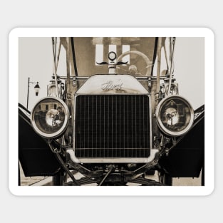 Old Timey Road Roadster Sticker